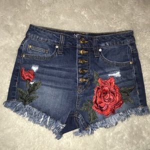 High rise shorts Size 5